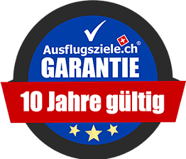 Ausflugsziele.ch Garantie - 10 Jahre gültig